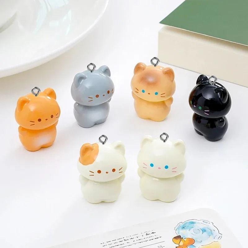 Resin Art Diy Kit - Набор из 10 милых 3D-подвесок в