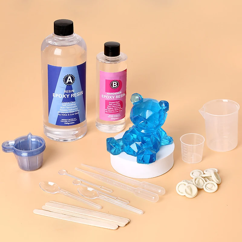 Epoxy Resin Ab - Набор из эпоксидной смолы, кристально чистая,