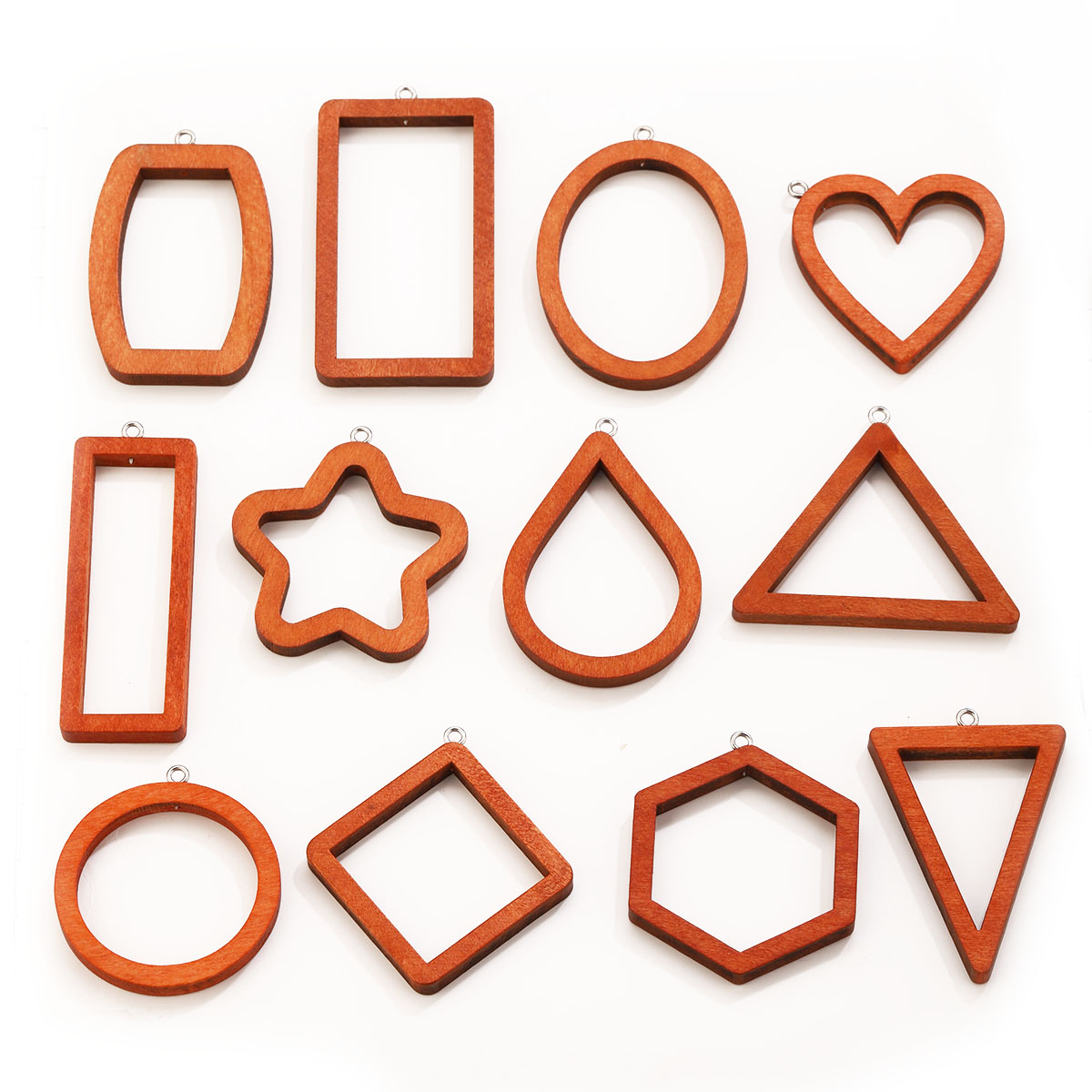 Resin Art Diy Kit - 10 шт. треугольных и прямоугольных деревянных