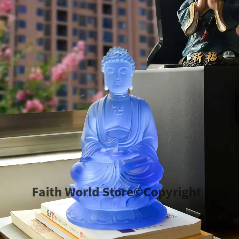 Resin Art India - 21 СМ высота # Греко-буддийский домашний
