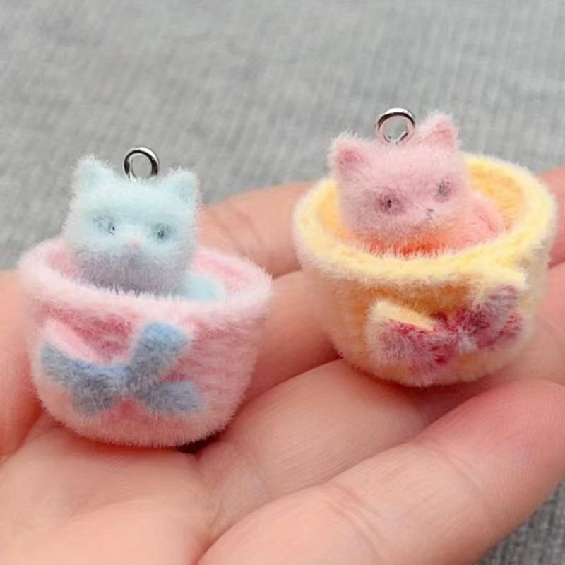4 шт. 3D-подвески в виде кошек – обзор и цена Resin Art Diy Kit