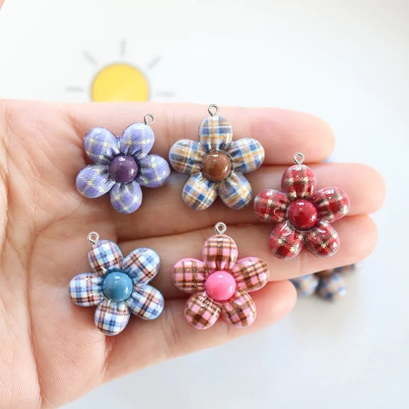 10 шт. подвесок из смолы в фор – обзор и цена Resin Art With Flowers