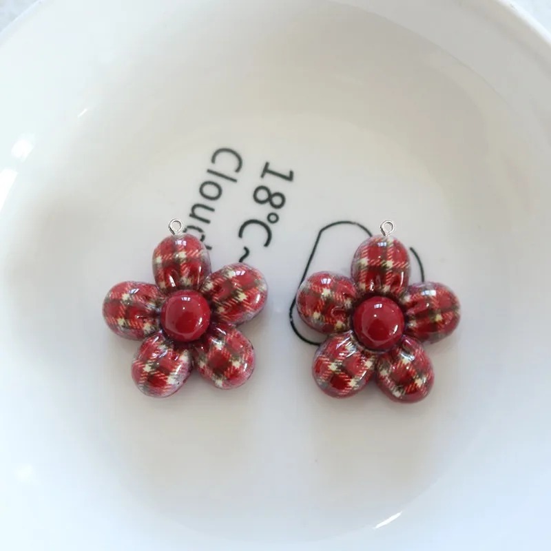10 шт. подвесок из смолы в фор – обзор и цена Resin Art With Flowers