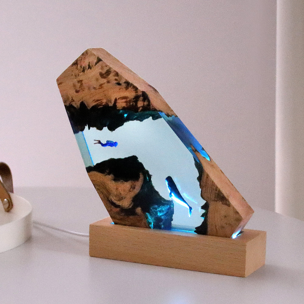 Новая подводная фигурка дайвер – обзор и цена Resin Art Underwater