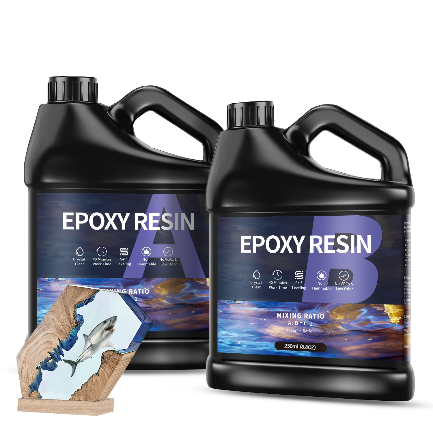 500 г/1000 г AB клей для эпокс – обзор и цена Epoxy Resin Ab