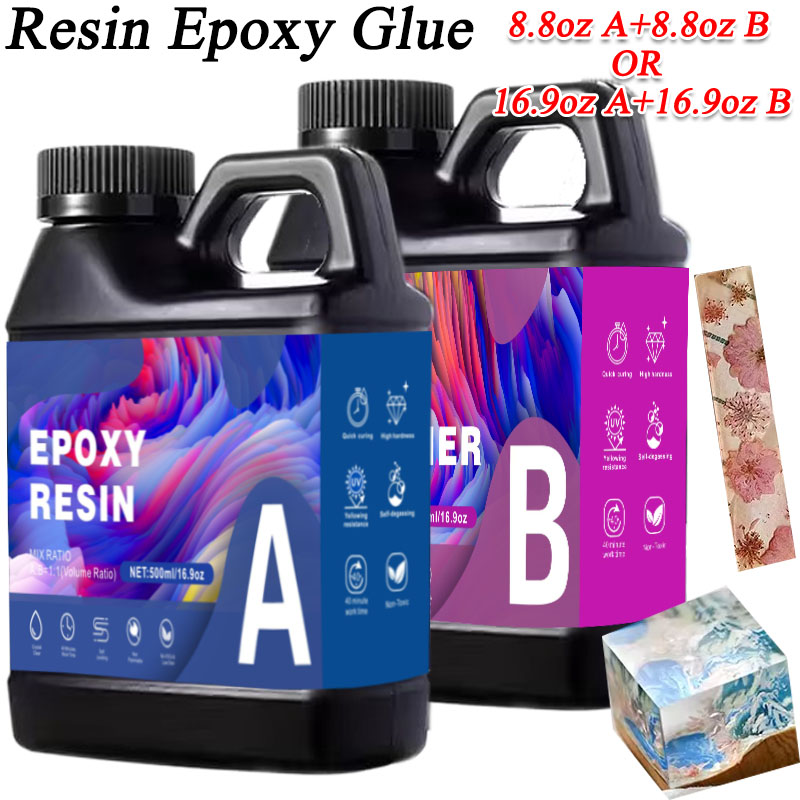 17,6 унции/33,8 унции AB смола – обзор и цена Epoxy Resin Ab