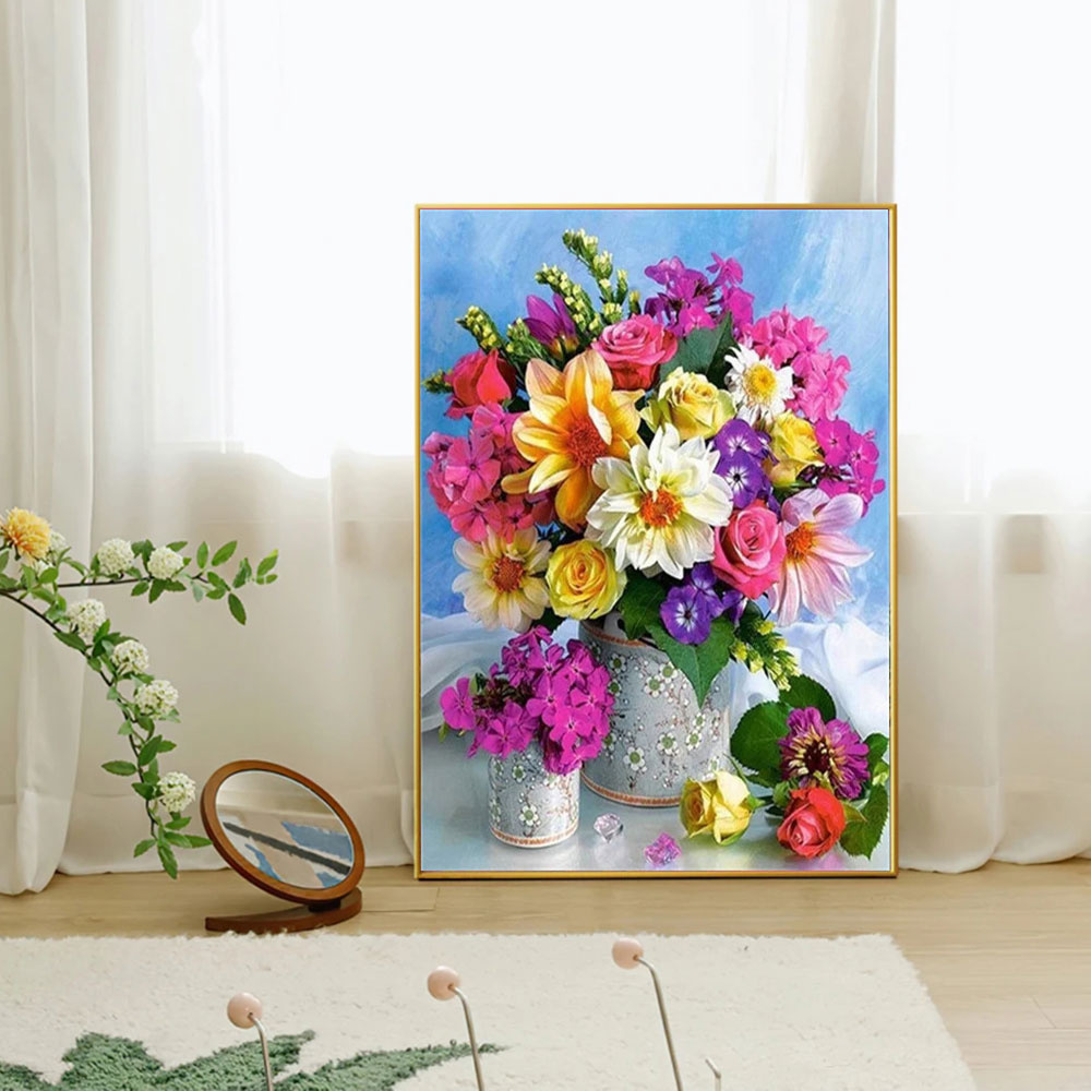 Алмазная мозаика 5D с цветами: – обзор и цена Resin Art With Flowers